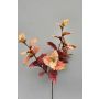 Umělá větvička buku DURSIK, červenooranžová, 60cm
