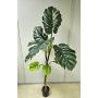 Umělá rostlina Philodendron monstera deliciosa CUNKYN v dekorativním květináči, 170cm