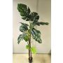 Umělá rostlina Philodendron monstera deliciosa CUNKYN v dekorativním květináči, 180cm
