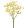Umělá gypsophila LITAGO, žlutá, 50cm