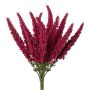 Umělá květina Erika MIRAKY, vínová, 26cm