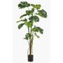 Umělá rostlina Philodendron monstera deliciosa TANIESO, umělý kmen, vzdušné kořeny, 180cm