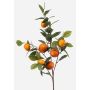 Umělá oranžová větvička QUEOSHA s plody, oranžová, 95cm