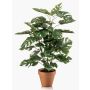 Umělá rostlina Philodendron monstera deliciosa HINAGIKU v terakotovém květináči, 65cm