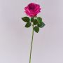 Umělá růže GINAKAL, tmavě růžová, 65cm