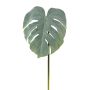 Filodendron Monstera Deliciosa MELIAT umělé listí, zelenošedý, 80cm