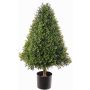 Umělá zimostrázová pyramida TOM, pro interiér i exteriér, skutečný kmen, 90cm