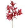 Umělá dubová větev ERASMIA, vínová, 75 cm