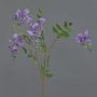 Textilní větev vistárie SOULA s květy, fialová, 80cm