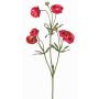 Textilní pryskyřník YARIS, fuchsiovo-zelený, 65cm, Ø3-4,5cm