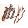 Přírodní korkové větve MAJIRA ve svazku, 5 kusů, přírodní, 35-90cm