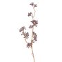 Plastová eukalyptová větev SOHA s plody, hnědá, 60 cm