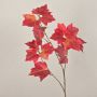 Umělá javorová větev PORTREE, červená, 90cm