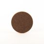 Kulatý korkový podtácek lisovaný MANARA, tmavě přírodní, 2cm, Ø14,5cm
