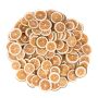 Dekorační plátky sušeného ovoce citron JORKER, zelené, Ø4-6cm, 250g