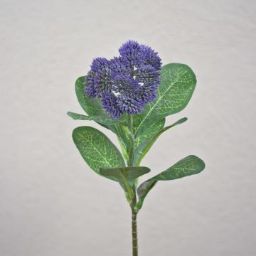 Umělý květ Sedum telephium EILIDH, fialový, 30cm