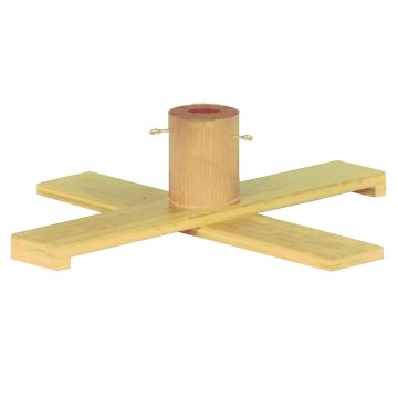 Dřevěný stojan na vánoční stromek JORDI pro umělé jedle, světle hnědý, 19 cm, Ø 74 cm Dřevěný stojan na vánoční stromek JORDI pro umělé jedle, světle hnědý, 19 cm, Ø 74 cm