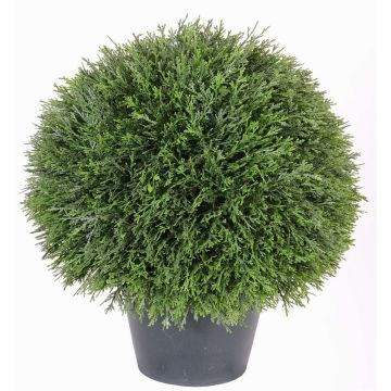 Umělé cypřiš koule SIMONA, v okrasnem květináči, zelená, 45cm, Ø40cm Umělé cypřiš koule SIMONA, v okrasnem květináči, zelená, 45cm, Ø40cm
