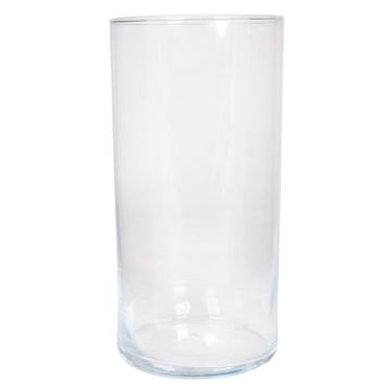 Skleněný váza válec SANYA OCEAN, průhledný, 30cm, Ø15cm Skleněný váza válec SANYA OCEAN, průhledný, 30cm, Ø15cm