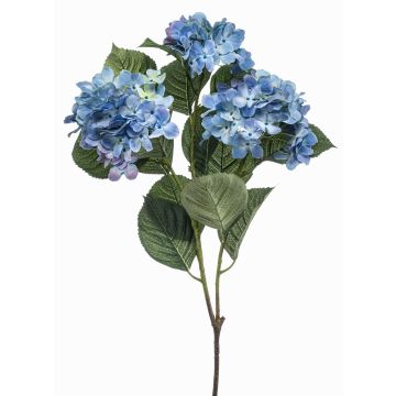 Umělá větvička hortenzie SWINER, modrá, 100cm