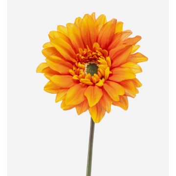 Umělá gerbera FRALWE, Eco Collection, oranžová, 65cm, Ø13cm