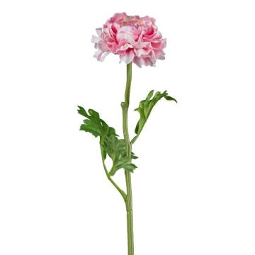 Umělý ranunculus GRINTEL, růžový, 45cm