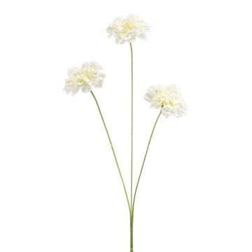 Umělá větvička karafiátu VILJA, krémová, 50 cm Umělá větvička karafiátu VILJA, krémová, 50 cm