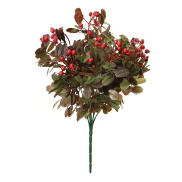 Umělé bobule BARINA s bobulemi, tyčinka, červená, 35cm Umělé bobule BARINA s bobulemi, tyčinka, červená, 35cm