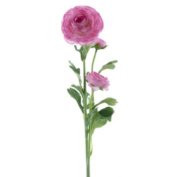 Umělý květ ranunculus PROTO, růžový, 65cm Umělý květ ranunculus PROTO, růžový, 65cm