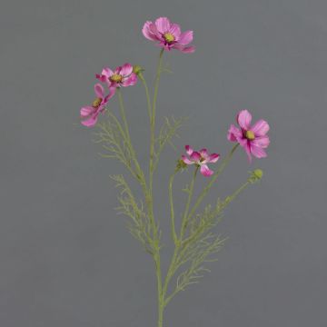 Dekorativní větvička okrasný koš PONGAU, růžová, 70cm, Ø5-7cm