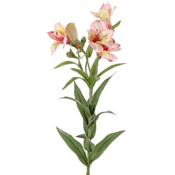 Umělá kalina AUBERTA, růžovo-fuchsiovo-žlutá, 75cm, Ø6cm