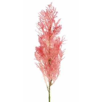 Umělý keř parukářka RADERAS s květy, růžová, 70cm, Ø10cm