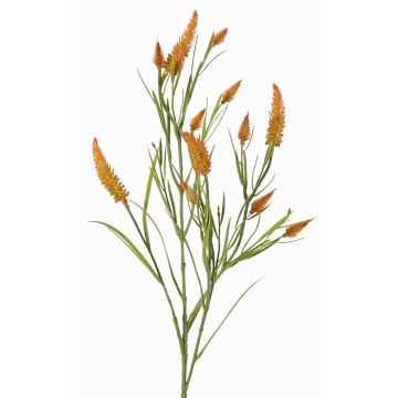 Dekorativní větev jetele EUTIN s květy, oranžovo-zelená, 80cm, Ø1,5-2cm Dekorativní větev jetele EUTIN s květy, oranžovo-zelená, 80cm, Ø1,5-2cm