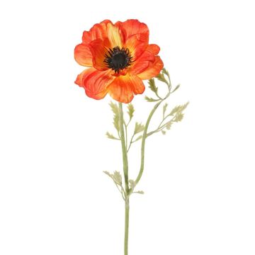 Umělá sasanka OKAPI, oranžová, 55cm, Ø10cm