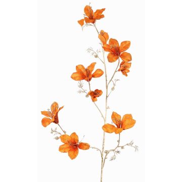 Sametová větvička bauhinie GAZERA, oranžovo-zlatá, 115cm Sametová větvička bauhinie GAZERA, oranžovo-zlatá, 115cm