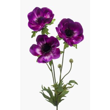 Umělá sasanka SUGOL, fialová, 75cm Umělá sasanka SUGOL, fialová, 75cm