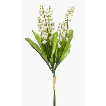 Umělý trs konvalinek LEGOL, bílý, 35cm