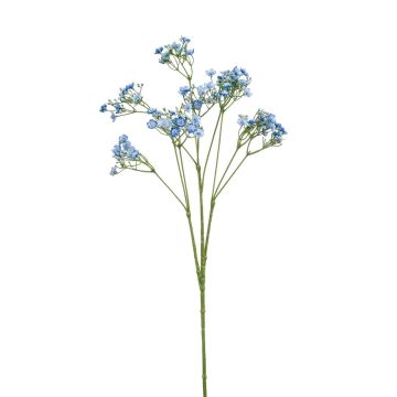 Umělá gypsophila LITAGO, modrá, 70cm, Ø1,5cm