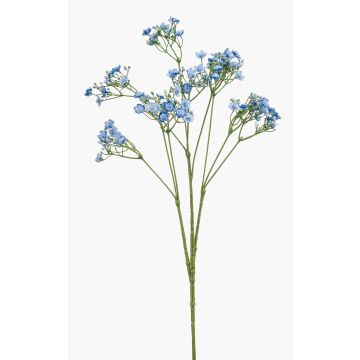 Umělá gypsophila LITAGO, modrá, 70cm, Ø1,5cm