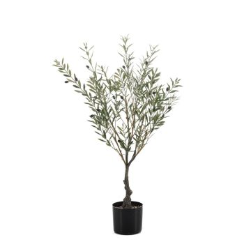 Umělý olivovník LONIRB s plody, umělý kmen, crossdoor, 90cm