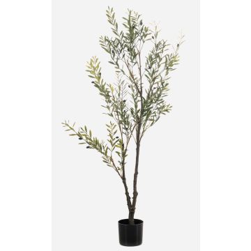 Umělý olivovník LONIRB s plody, umělý kmen, crossdoor, 140cm