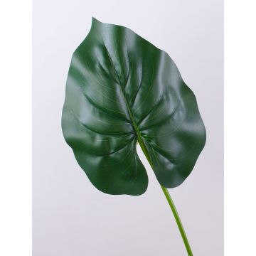 Umělý list sloní ucho HUGUR, zelený, 75cm Umělý list sloní ucho HUGUR, zelený, 75cm