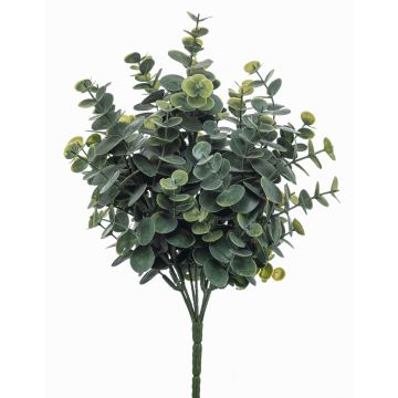 Umělý eukalyptus GLIWEN na tyči, zelenošedý, 30cm