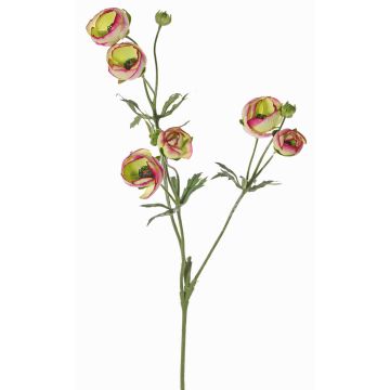 Textilní pryskyřník YARIS, zeleno-růžový, zeleno-fuchsiový, 65cm, Ø3-4,5cm Textilní pryskyřník YARIS, zeleno-růžový, zeleno-fuchsiový, 65cm, Ø3-4,5cm