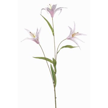 Umělá větvička lilie WOLVEX, světle růžová, 100cm Umělá větvička lilie WOLVEX, světle růžová, 100cm