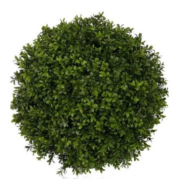 Umělá buxus koule TOM, dřevěné jádro, pro interiér i exteriér, Ø50cm