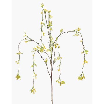 Dekorativní jasmínová větvička GLAFOR, závěsná, žlutá, 135cm