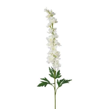 Umělá květina delphinium DREANY, bílá, 90cm