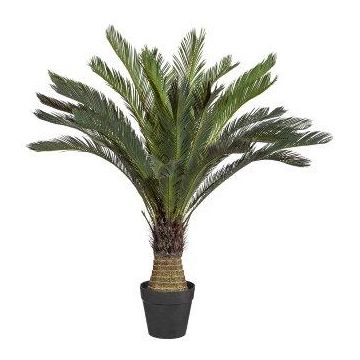Umělá palma Cycas DAMON v ozdobném květináči, 130cm