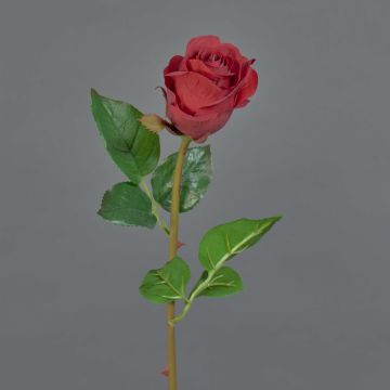 Umělá růže GENIO, červená, 60 cm, Ø 7 cm
